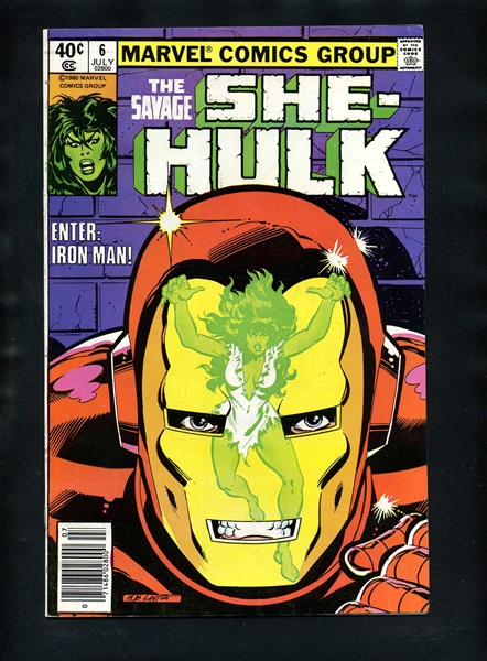 The Savage She-Hulk #6 VF/NM 1980 Marvel Comic Book